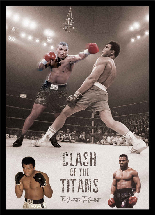 Clash of the Titans LED Picture by Electric Art Gallery