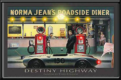 Destiny Highway LED Wall Art