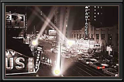 Hollywood Blvd, 1957 LED Art