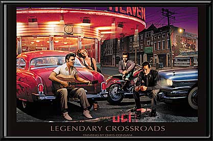 Legendary Crossroads LED Picture